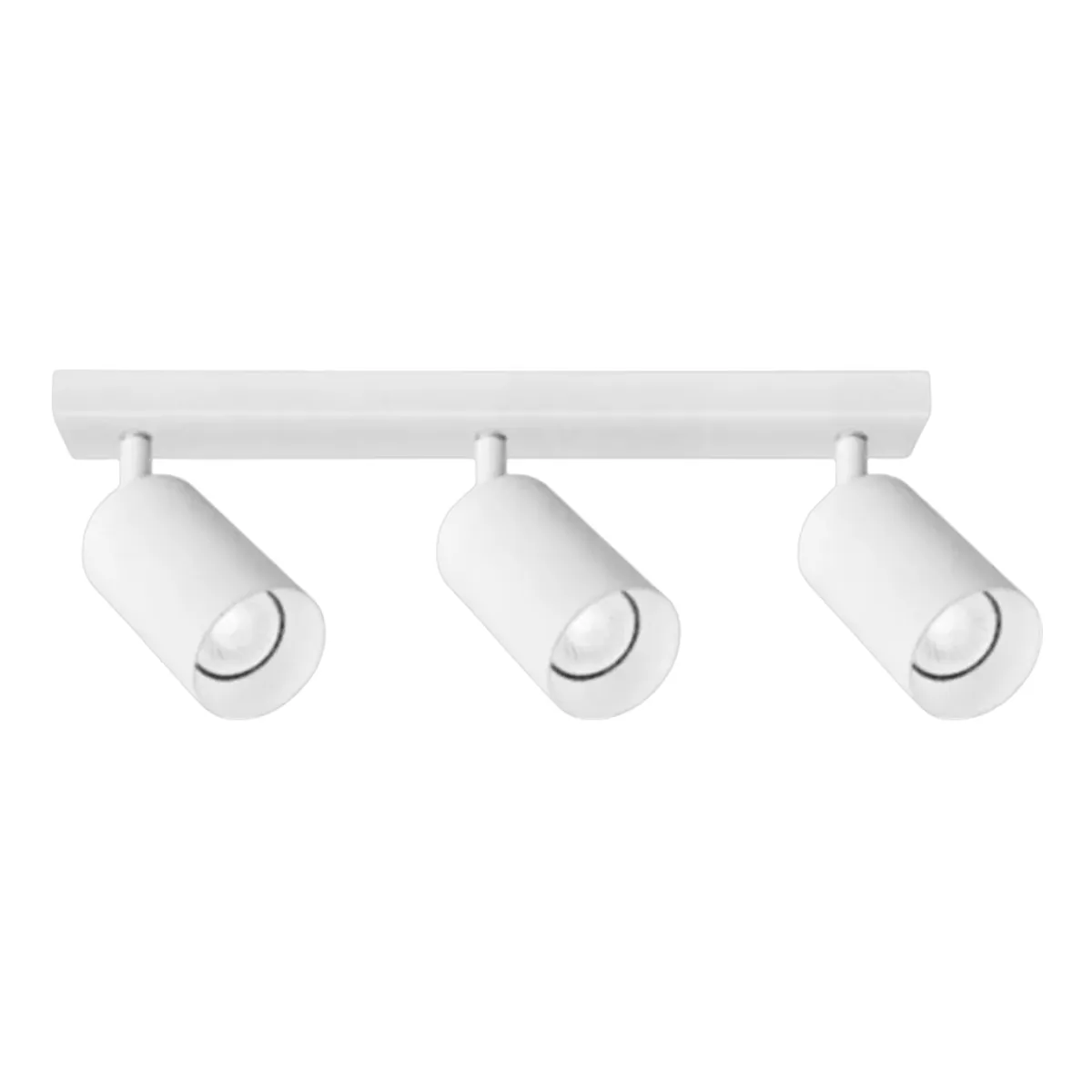 WANT - Aplique Porta Ampolleta Gu10 Blanco De 3 Focos Luz Fría