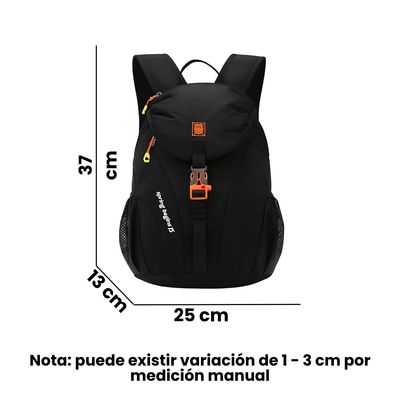 Imagen 2 del producto Mochila Bolso 15 Litros Escolar Senderismo Aire Libre