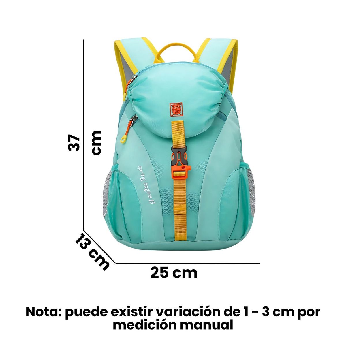 CRUSEC - Mochila Bolso 15 Litros Escolar Senderismo Aire Libre