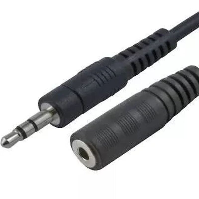 GENERICO - CABLE DE AUDIO PLUG 3.5MM 5 METROS M/H