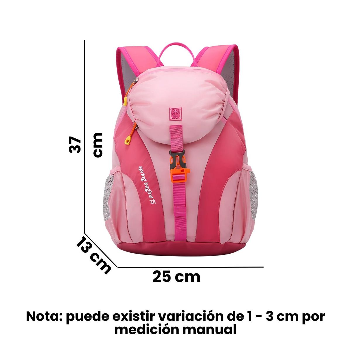 CRUSEC - Mochila Bolso 15 Litros Escolar Senderismo Aire Libre