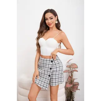 MPROPIA - Mini Falda Short Mujer Juvenil Casual Tendencia 0120
