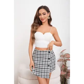 MPROPIA - Mini Falda Short Mujer Juvenil Casual Tendencia 0120