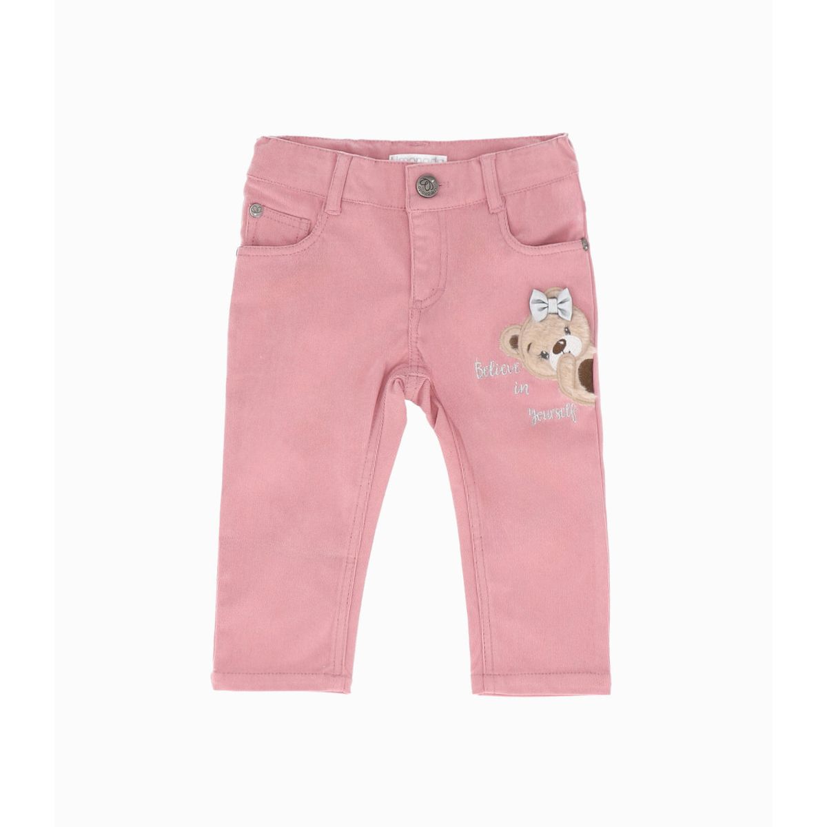LIMONADA - Pantalón bebés de cotelé palo rosa Limonada