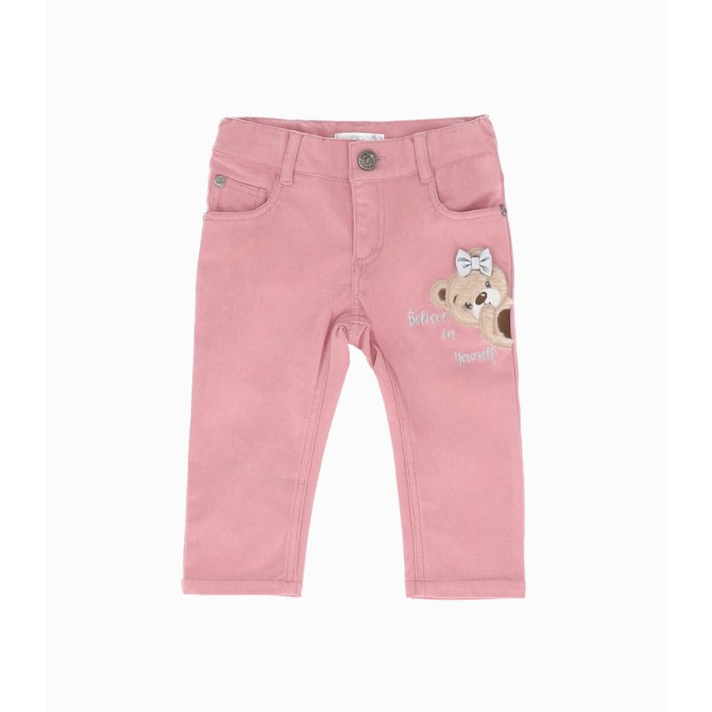 LIMONADA - Pantalón bebés de cotelé palo rosa Limonada