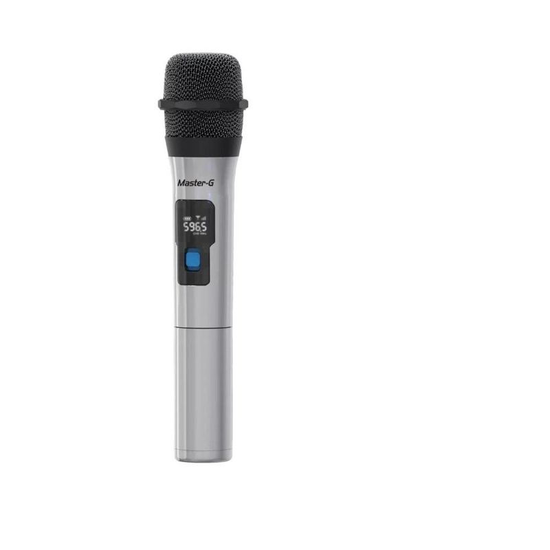 GENERICO - Par de Micrófonos UHF Inalámbricos con Receptor Master-G