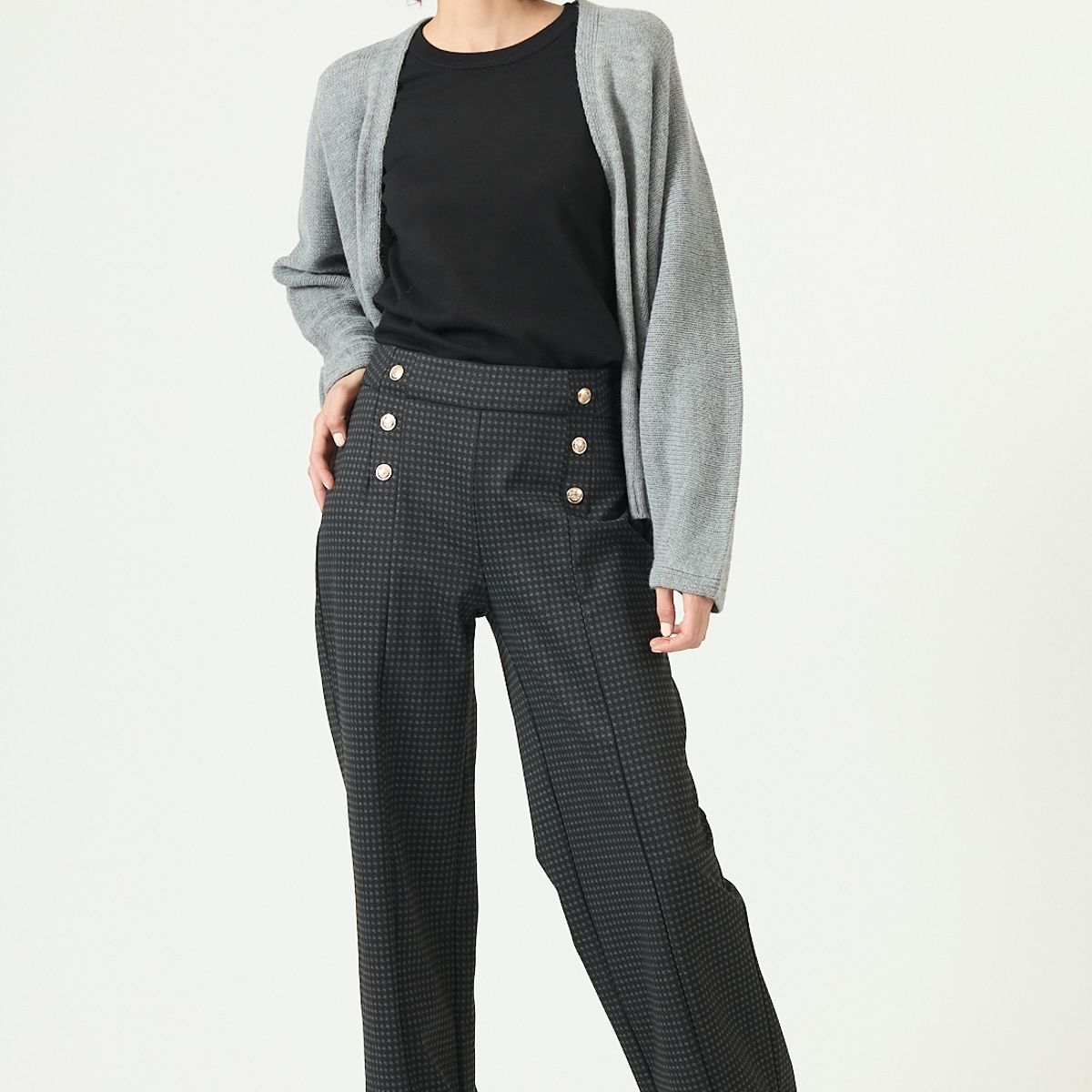 PRIVILEGE - Leggings gris 2713