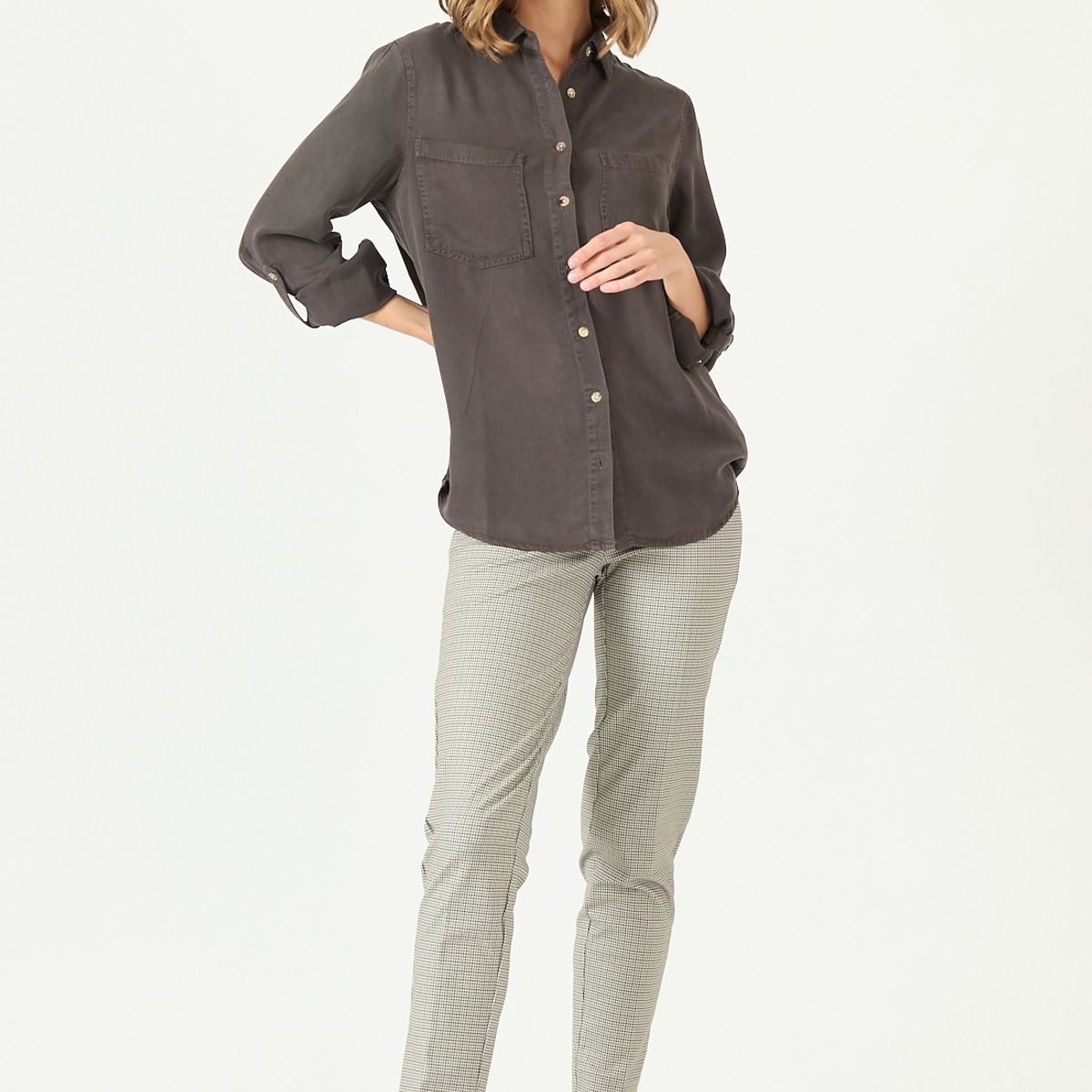 PRIVILEGE - Leggings cafe estampada 2096