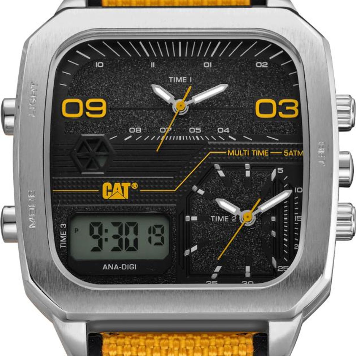 CAT - Reloj Cat Hombre AS-149-27-137 Retro D Multi - Gris