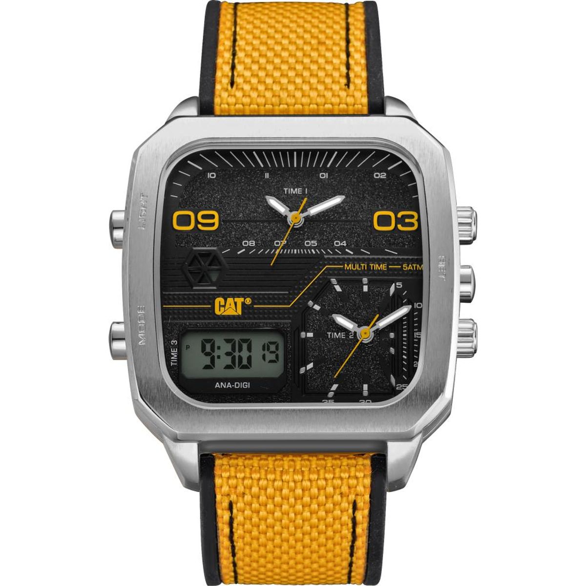 CAT - Reloj Cat Hombre AS-149-27-137 Retro D Multi - Gris