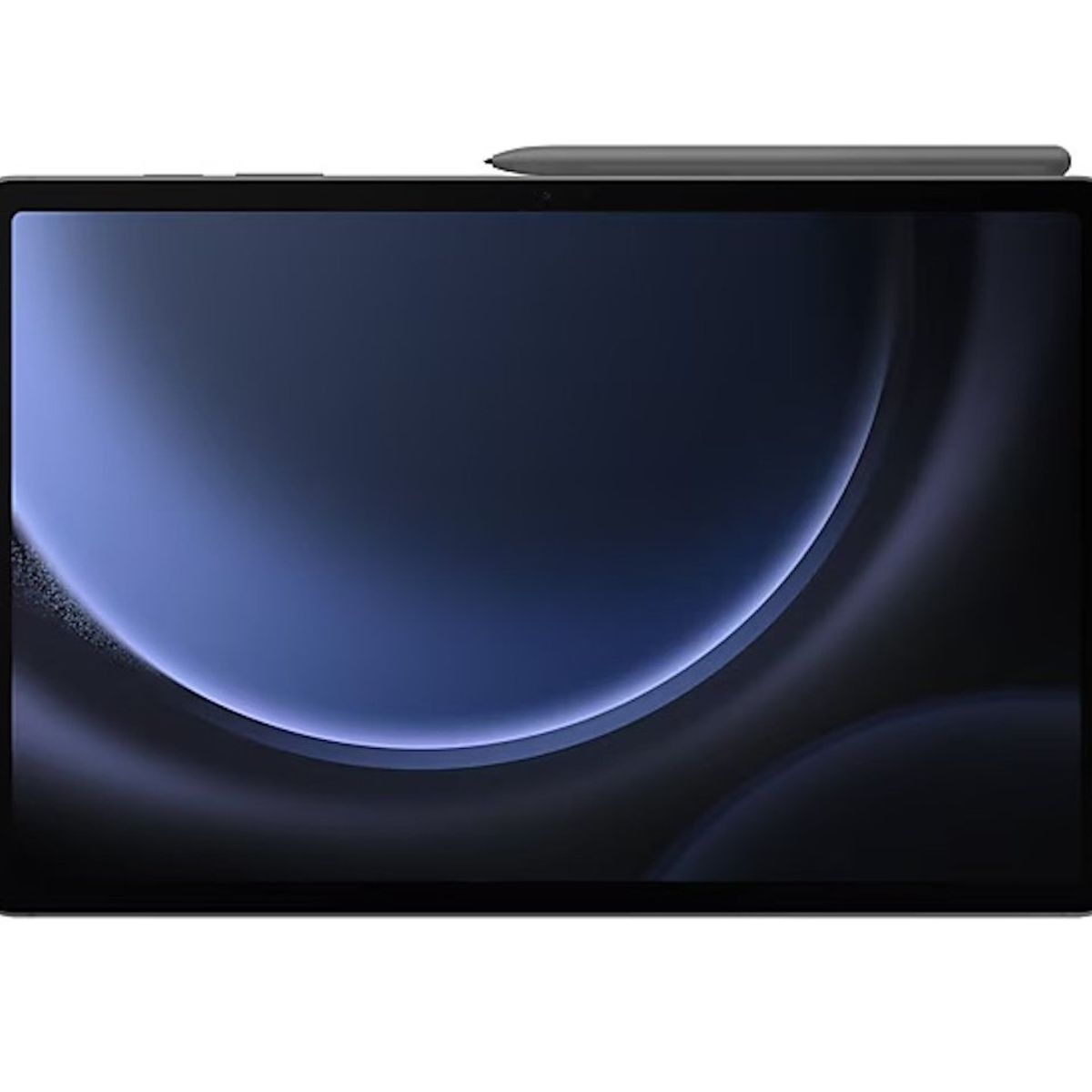 SAMSUNG - Galaxy Tab S9 FE Plus 128 GB+ Book Cover Gray