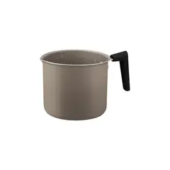 TRAMONTINA - Hervidor Milazzo en Aluminio con Revestimiento Interno y Externo en Antiadherente Starflon Max Almendra 14 cm