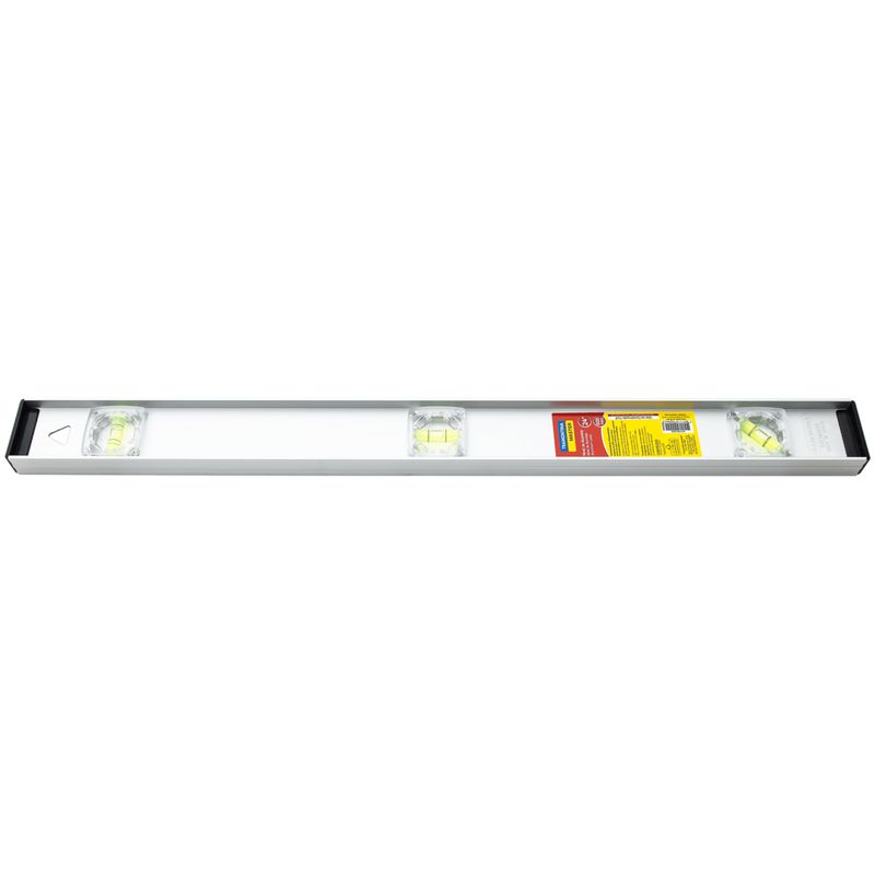 TRAMONTINA - Nivel de Aluminio Anodizado 600 mm (24") Tramontina MASTER con Tres Ampollas