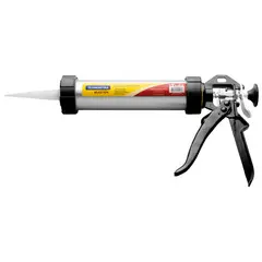 TRAMONTINA - Pistola para tubo de silicona con tubo de aluminio 300 ml MASTER