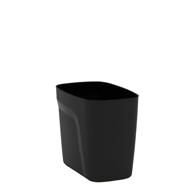 TRAMONTINA - Basurero Tramontina Compact ECO en Polipropileno Negro 6,5 L