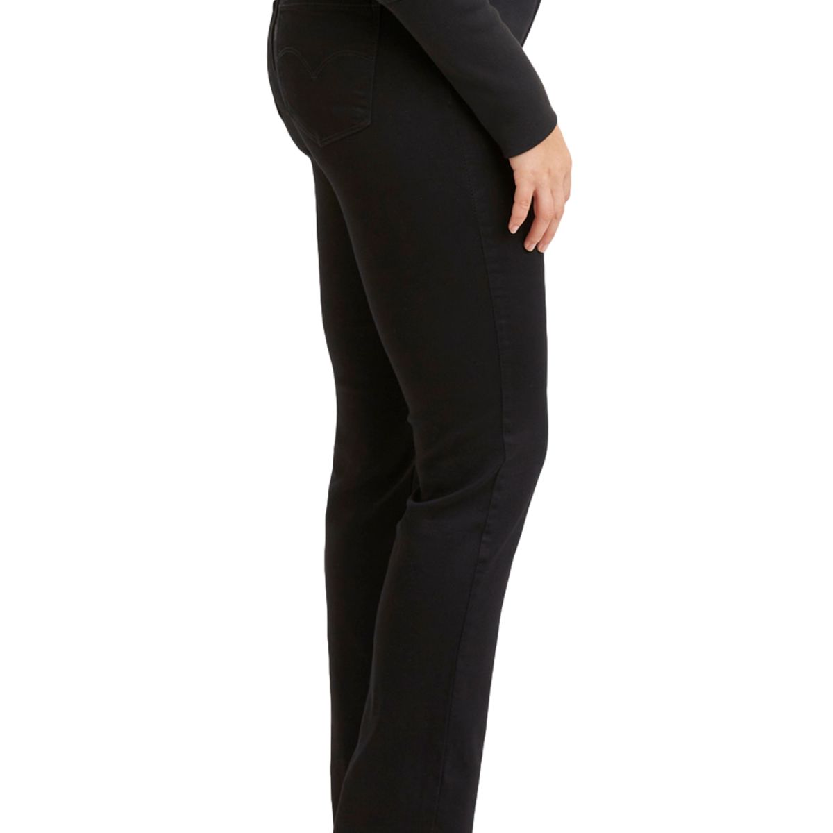 LEVIS - Jeans Mujer 314 Shaping Straight Negro Levis