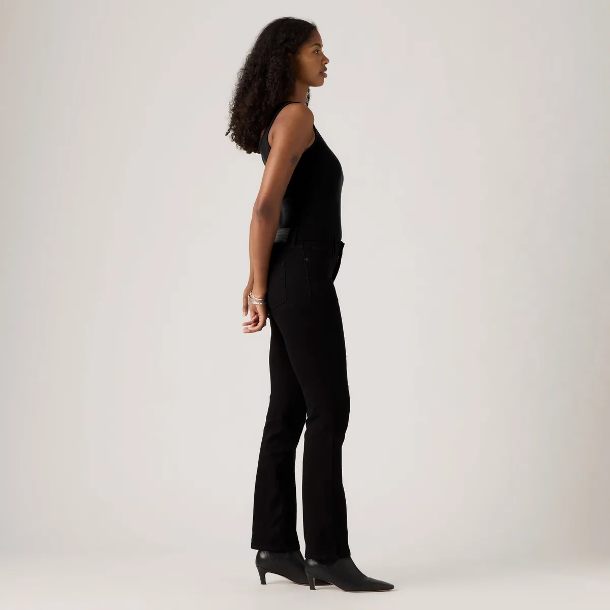 LEVIS - Jeans Mujer 314 Shaping Straight Negro Levis