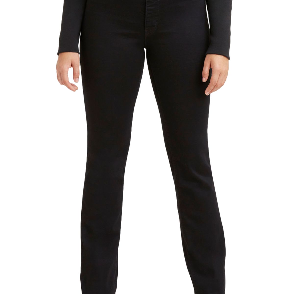 LEVIS - Jeans Mujer 314 Shaping Straight Negro Levis