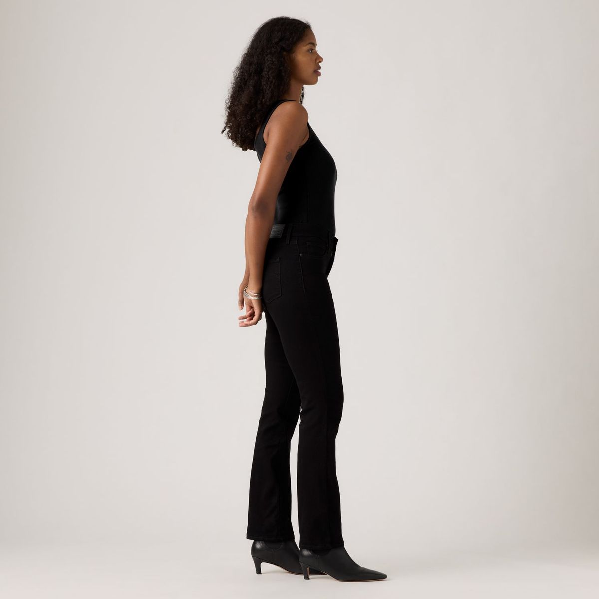 LEVIS - Jeans Mujer 314 Shaping Straight Negro Levis