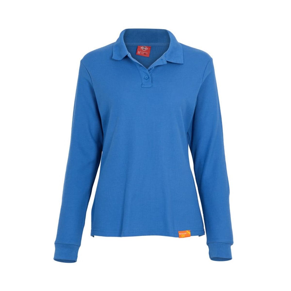 T-WORLD - Polera Polo 60% Algodón Manga Larga Mujer