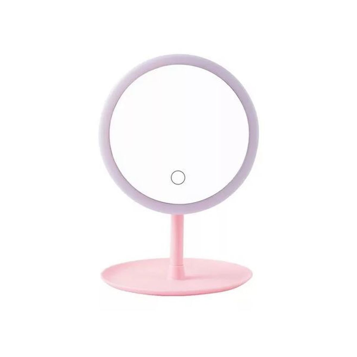 GENERICO - Espejo con Luz LED Maquillaje Plegable Redondo Recargable