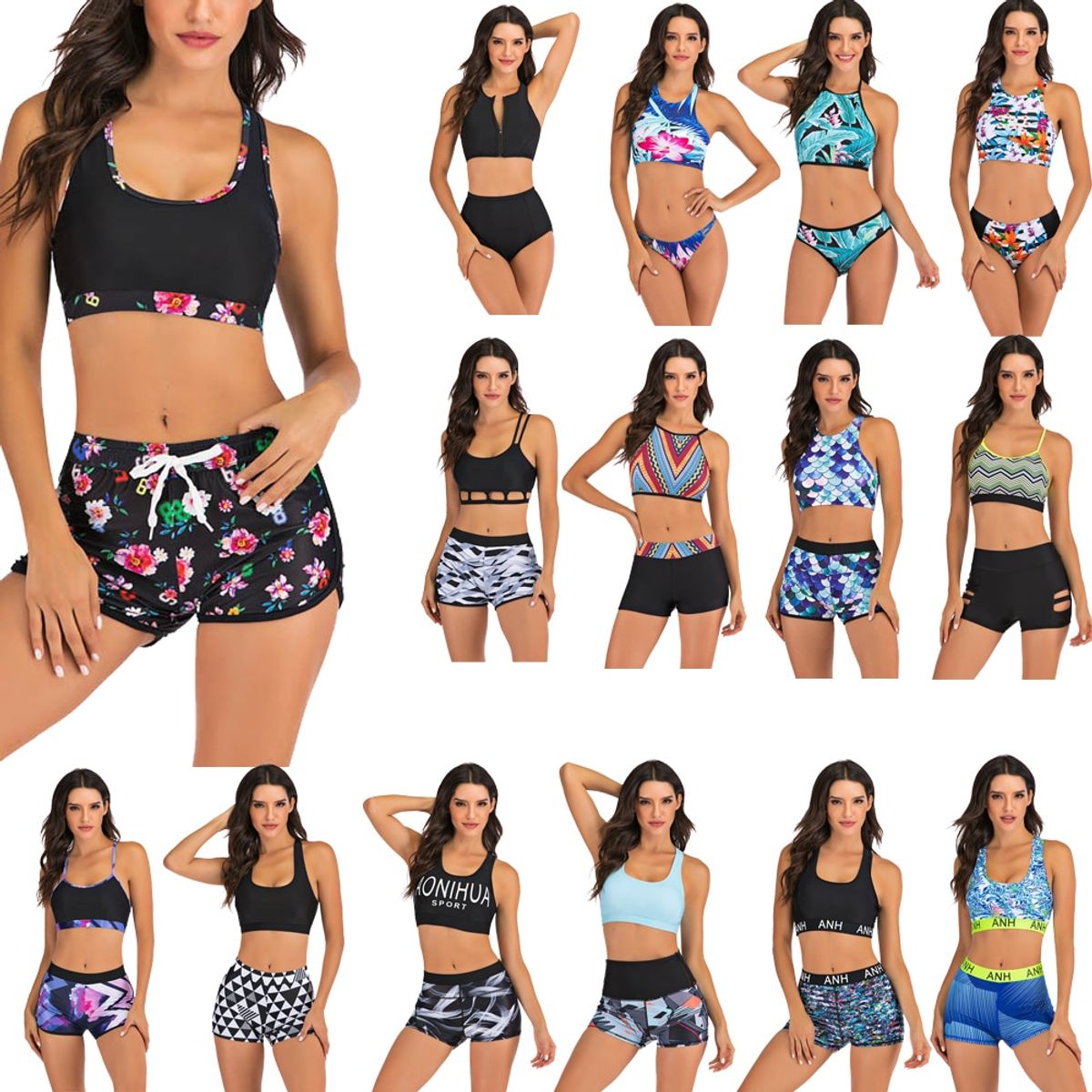 TIOZONEY - Conjunto Bikini Mujer