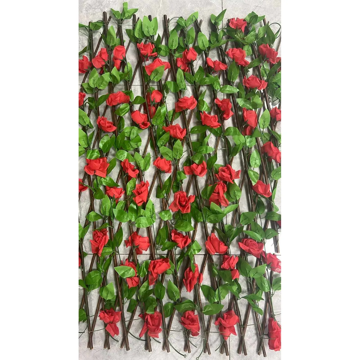 GENERICO - HERMOSAS VALLAS MALLAS EXTENSIBLES FOLLAJE ARTFICIAL PARA DECORAR