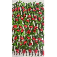 GENERICO - HERMOSAS VALLAS MALLAS EXTENSIBLES FOLLAJE ARTFICIAL PARA DECORAR