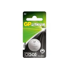 GP BATTERY - Pila Gp 3v Cr2430 Batería Litio Pack 5 Unidades