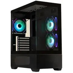 BITFENIX - Gabinete - ​​Ceto Basic - SFuente - ATX - Negro