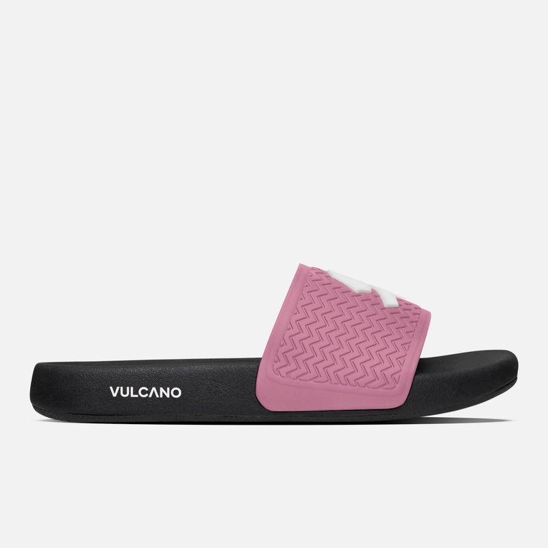 VULCANO - Zapatilla Casual Mujer Easygoing Negro / Rosado