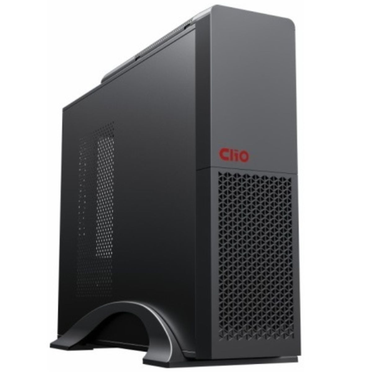CLIO - Gabinete - Clio Slim S-613 - incluye fuente de poder 600 W - Micro ATX