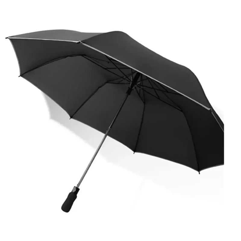 GENERICO - Paraguas Sombrilla Portatil Retractil 120cm + Funda Negra