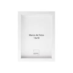 RONDA - Marco Foto Caja Blanco 13x18 cm