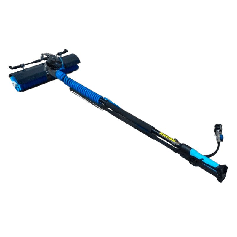 GENERICO - Pértiga Extensible P1 - Cepillo para Limpiar Placas Solares