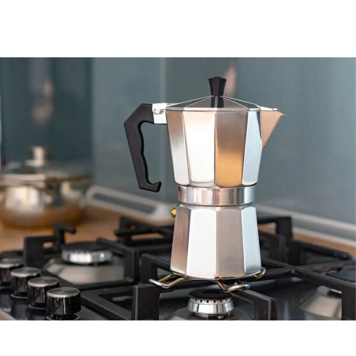 BERGNER - CAFETERA ITALIANA ALUMINIO 6 TAZAS ROMA