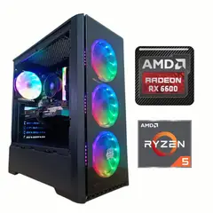 AMD CORP - PC Gamer AMD Ryzen 5 5500 - RX 6600 - 16GB RAM - 500GB SSD - Win11