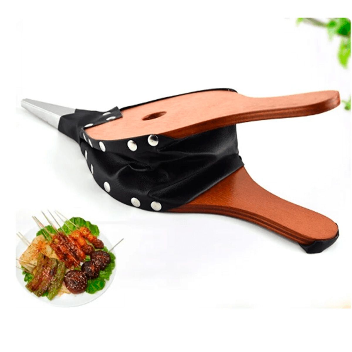 GENERICO - Soplador de Aire Para Asados y Chimenea 40x15CM Bighouse