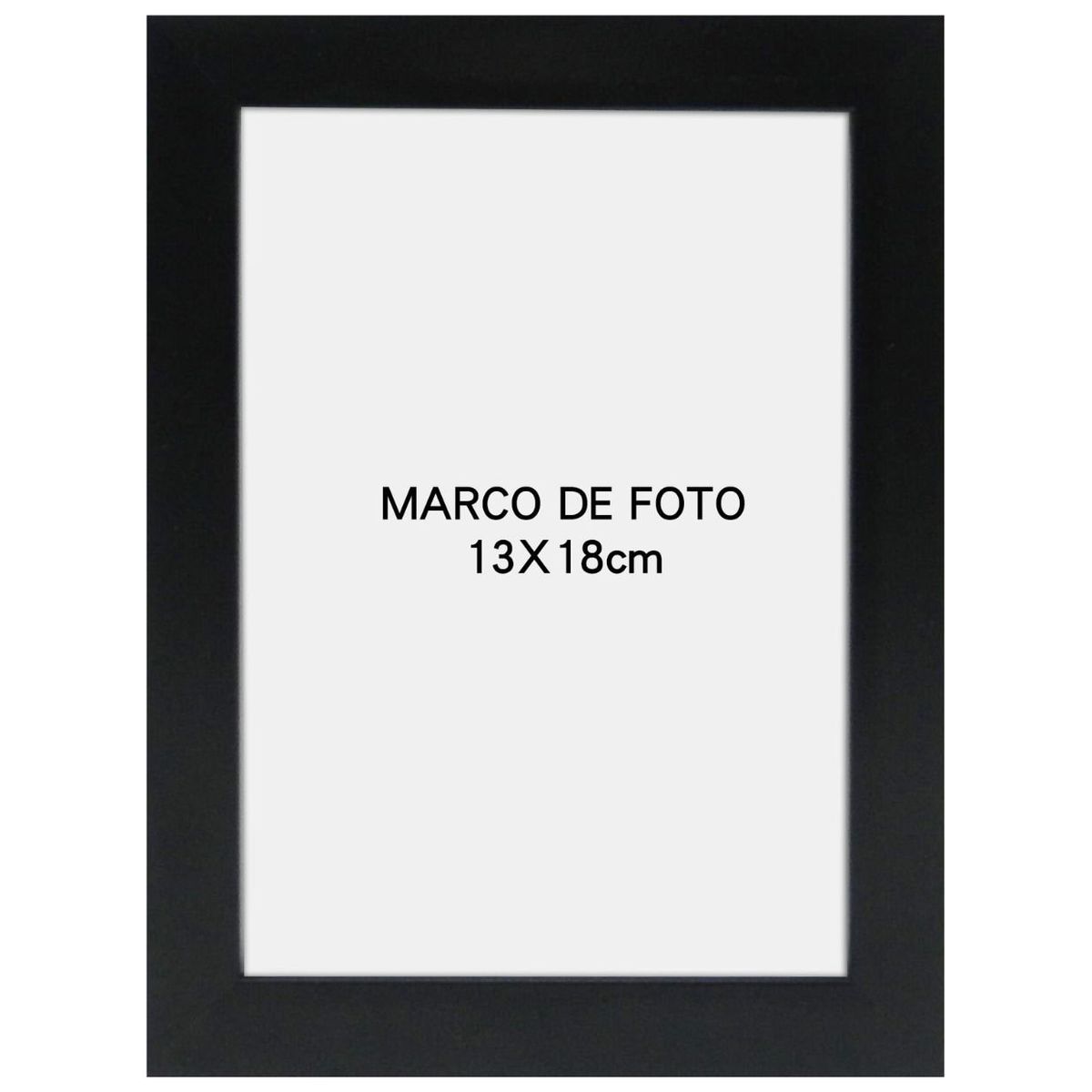 RONDA - Marco Foto Caja Negro 13x18 cm