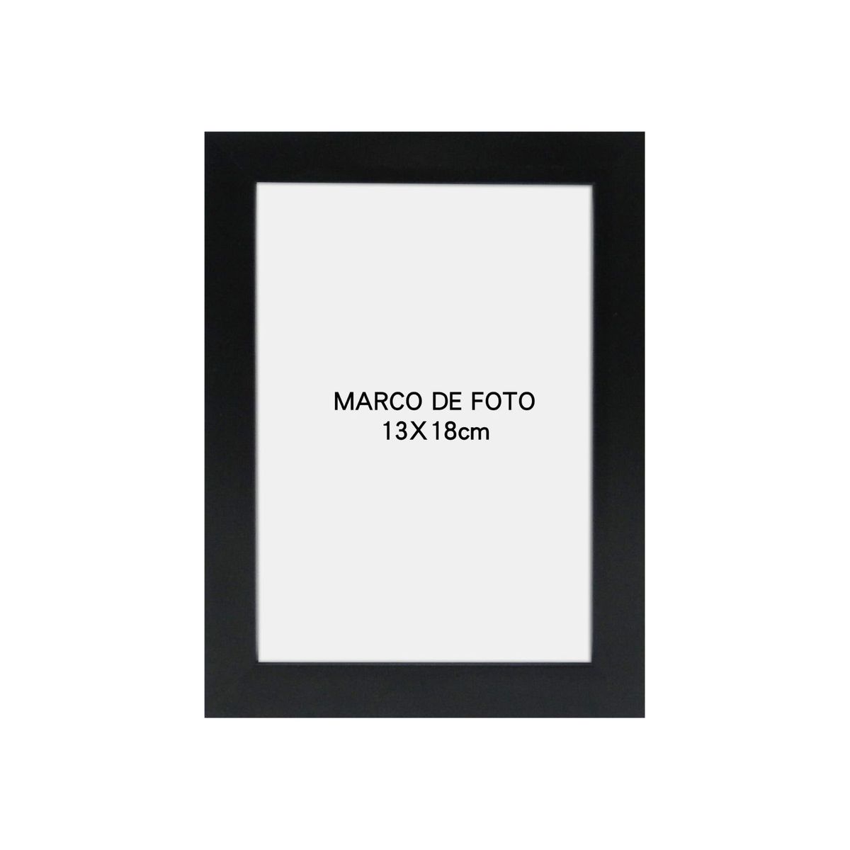 RONDA - Marco Foto Caja Negro 13x18 cm