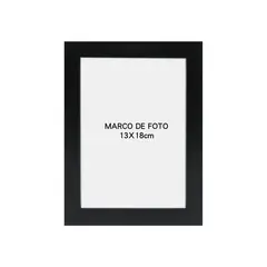 RONDA - Marco Foto Caja Negro 13x18 cm