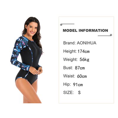 Imagen 2 del producto Traje De Baño Dos Piezas Manga Larga Natación