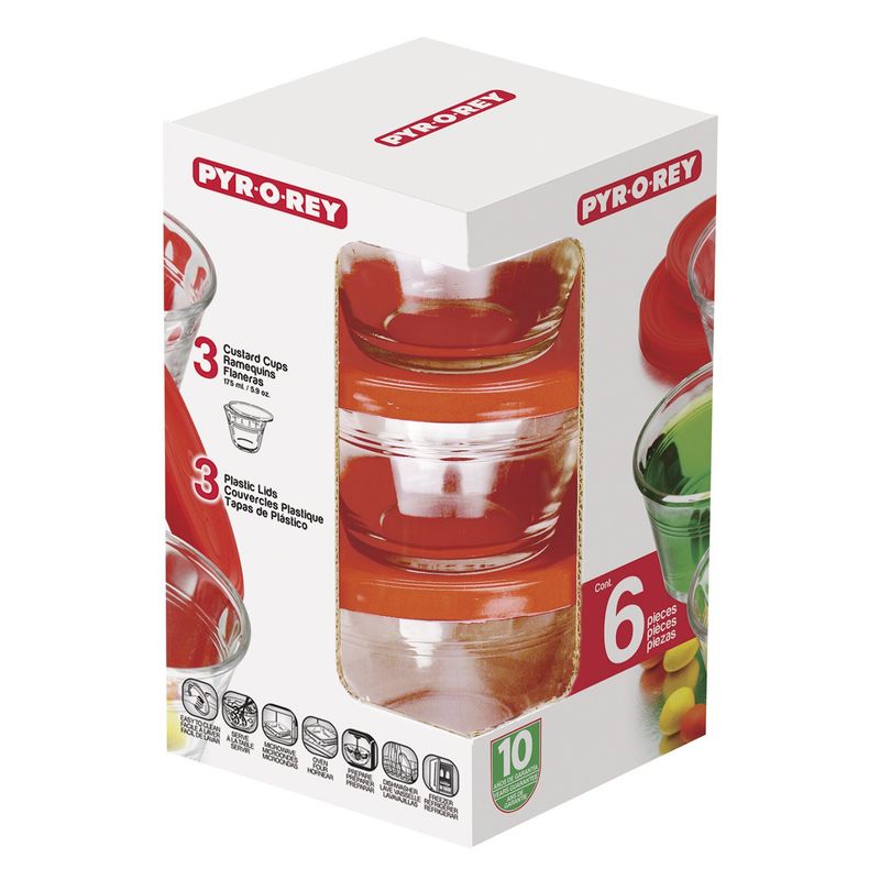 PYRO REY - PACK 3 FLANERAS CON TAPA 180 ML