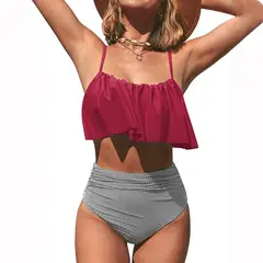 TIOZONEY - Conjunto Bikini Mujer- Verde