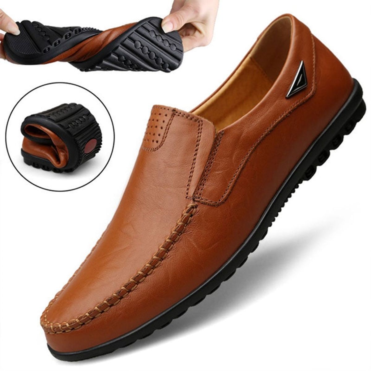 TIOZONEY - Zapato PU Formal Hombre