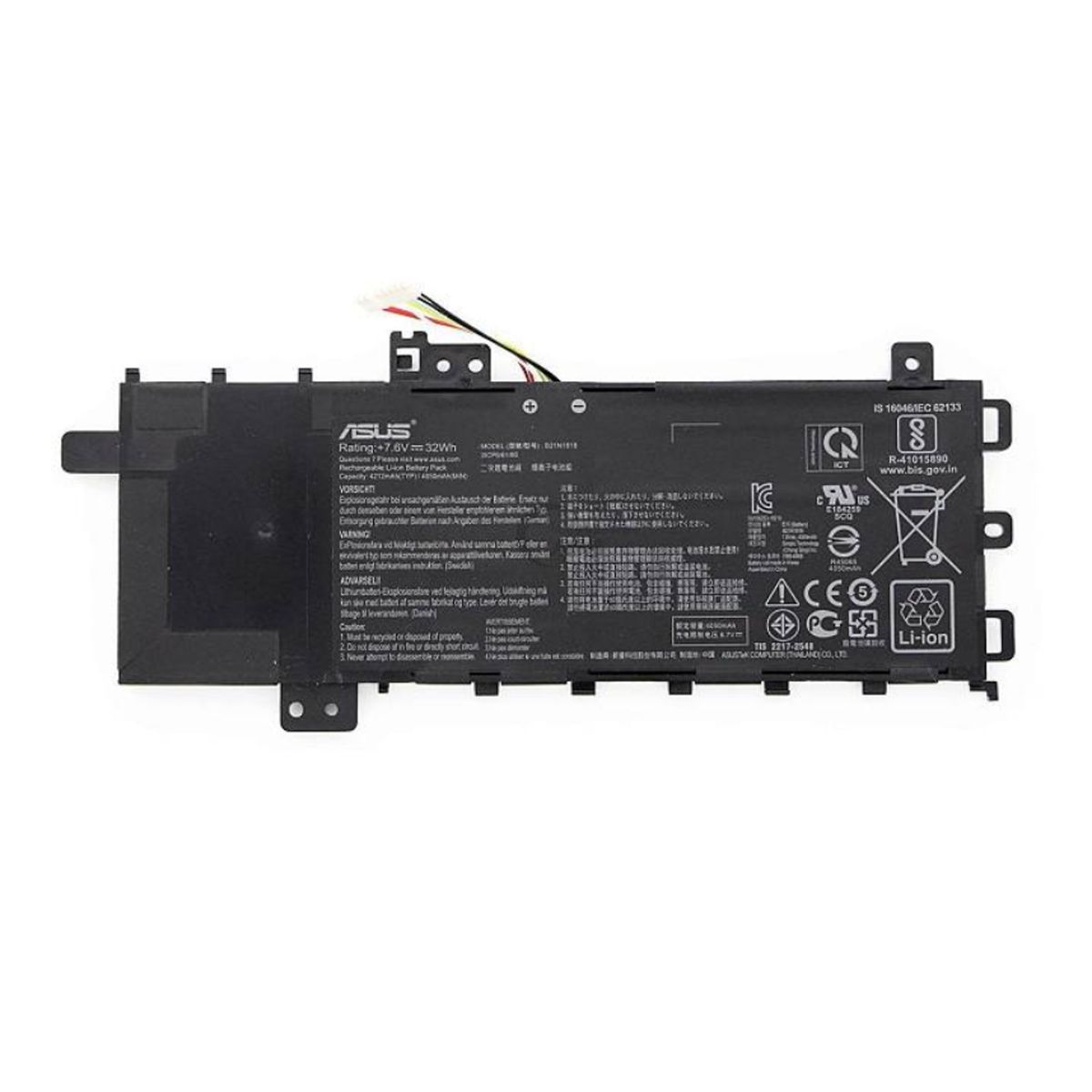 GENERICO - BATERIA ASUS VIVOBOOK 15 F512FA X512FA C21N1818-1