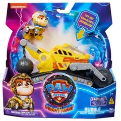 IMEXPORTA - Paw Patrol Rubble Auto Con Figura Luz Y Sonido