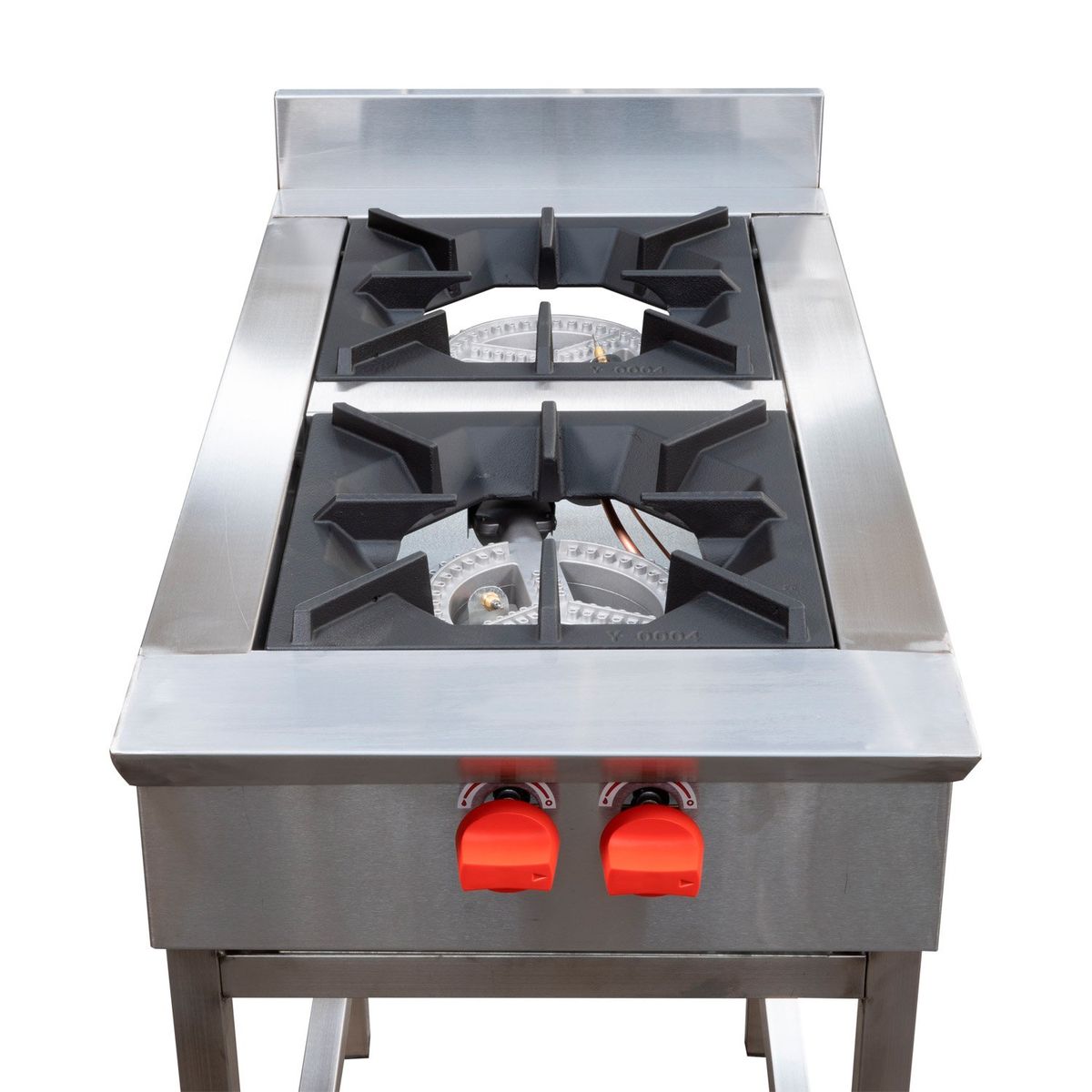 VENTUS - ANAFE 2 QUEMADORES INOX GLP