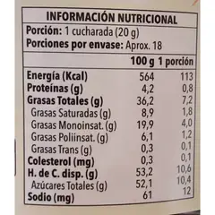 GENERICO - Crema De Avellanas Con Cacao Tento 350grs