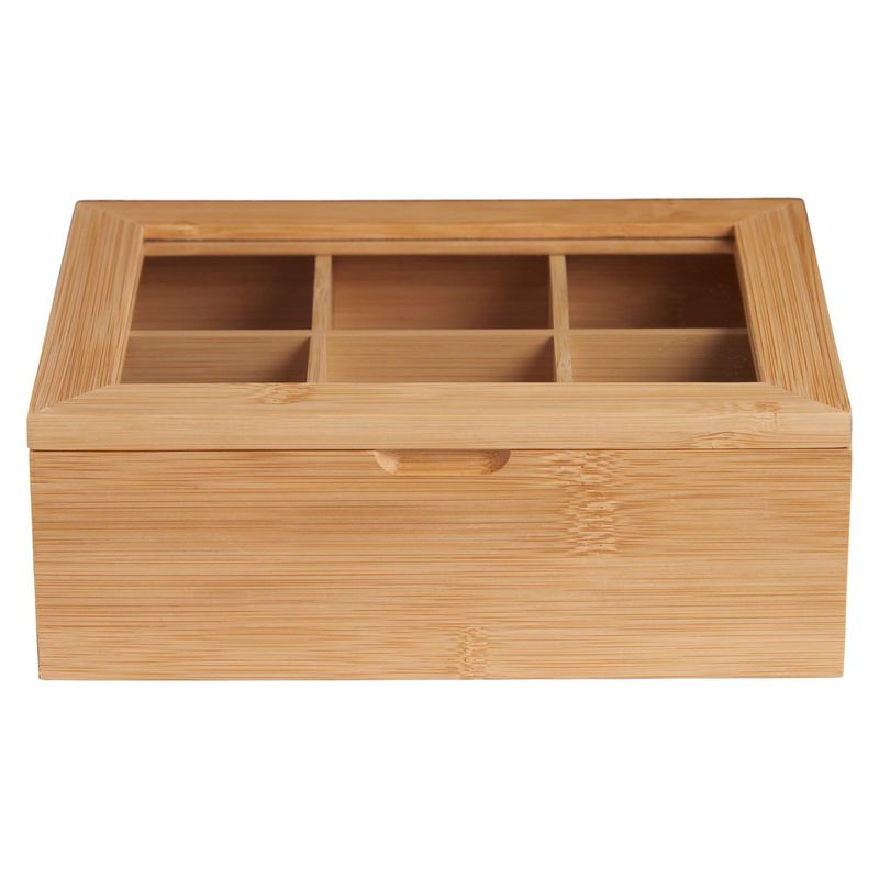 URBAN PRODUCTS - Caja Organizador de té Bamboo